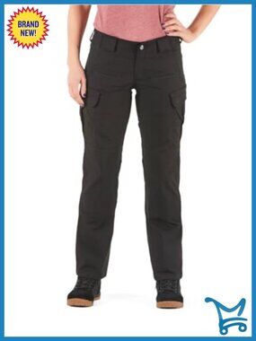 Women's Tactical Cargo Stretch Pants with Knee Pads, Water Resistant